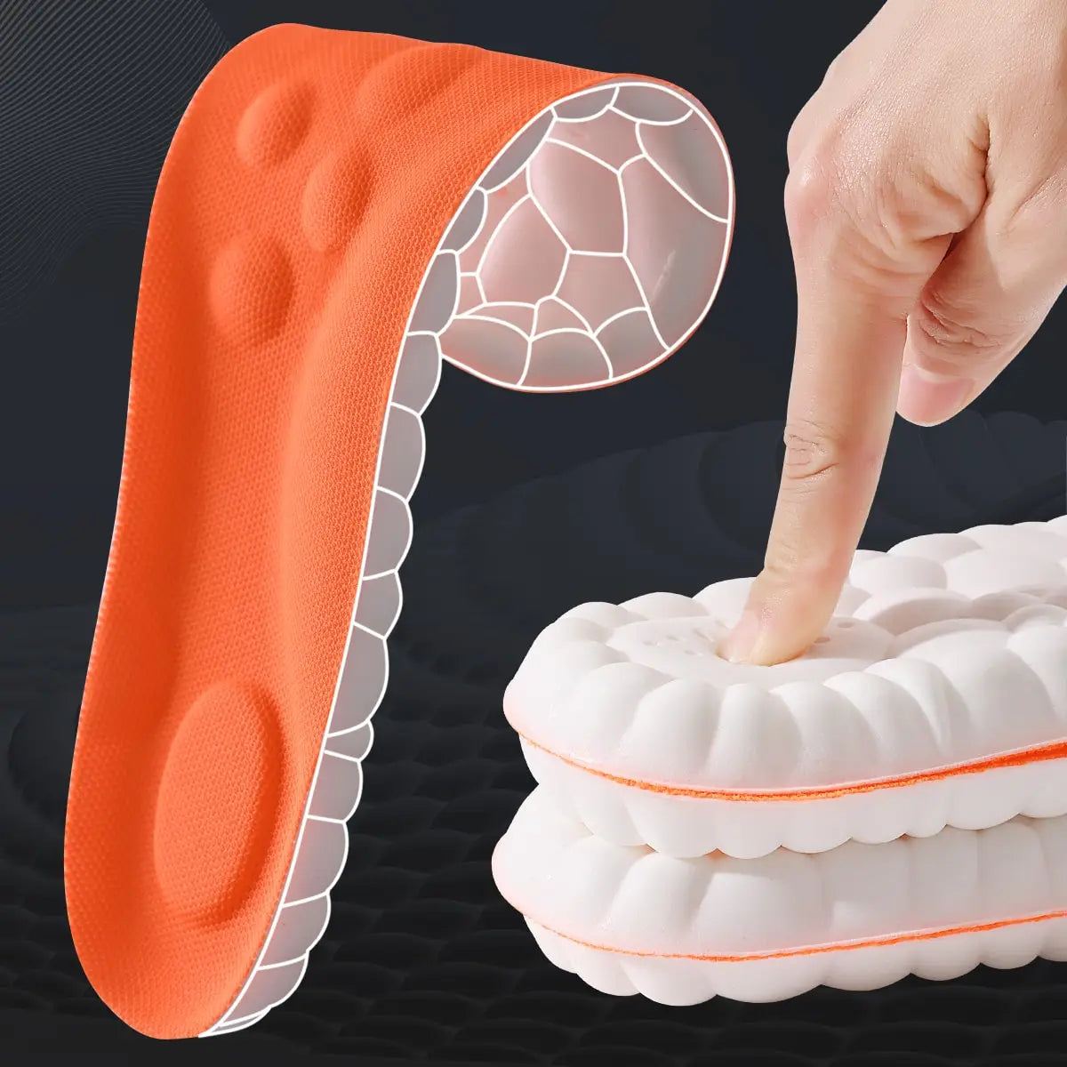 WalkEase™ Orthopedic Comfort Insoles